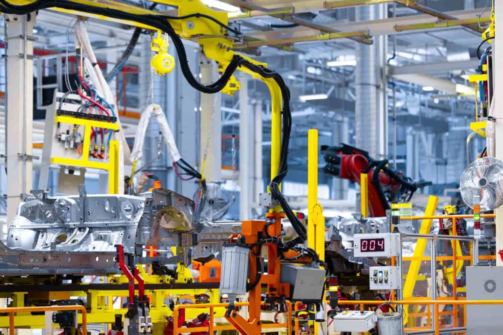 Equipos de automatización para la farbricación de coches